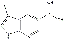 3-Methyl-7-azaindole-5-boronic acid CAS#: 1111637-95-6