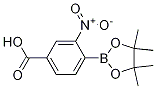 3-Nitro-4-(4,4,5,5-tetramethyl-1,3,2-dioxaborolan-2-yl)benzoic acid CAS#: 1218791-11-7