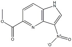 3-Nitro-4-azaindole-5-carboxylic acid Methyl ester CAS#: 1190310-77-0