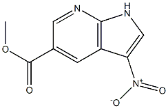 3-Nitro-7-azaindole-5-carboxylic acid Methyl ester CAS#: 1190309-70-6
