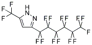 3-PERFLUOROHEXYL-5-TRIFLUOROMETHYL-PYRAZOLE CAS#: 1240309-75-4