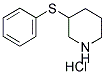 3-PHENYLSULFANYLPIPERIDINE HYDROCHLORIDE CAS#: 1171835-84-9