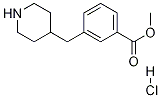 3-Piperidin-4-ylmethyl-benzoic acid methyl ester hydrochloride CAS#: 1170373-83-7