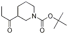 3-Propionyl-piperidine-1-carboxylic acid tert-butyl ester CAS#: 1226294-61-6