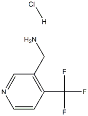 3-Pyridinemethanamine, 4-(trifluoromethyl)-, hydrochloride (1:1) CAS#: 1185138-23-1
