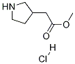 3-Pyrrolidineacetic acid, Methyl ester, hydrochloride CAS#: 1126794-67-9