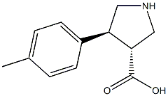 3-Pyrrolidinecarboxylic acid, 4-(4-Methylphenyl)-, (3R,4S)- CAS#: 1260601-83-9