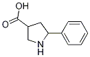 3-Pyrrolidinecarboxylic acid, 5-phenyl- CAS#: 1086393-08-9