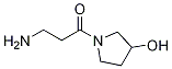 3-aMino-1-(3-hydroxy-1-pyrrolidinyl)-1-Propanone CAS#: 1220181-17-8
