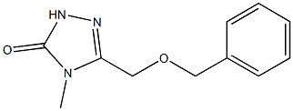 3-(benzyloxyMethyl)-4-Methyl-1H-1,2,4-triazol-5(4H)-one CAS#: 1338226-20-2