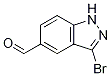 3-broMo-1H-indazol-5-carbaldehyde CAS#: 1086391-08-3