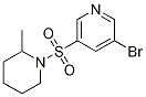 3-broMo-5-(2-Methylpiperidin-1-ylsulfonyl)pyridine CAS#: 1284006-43-4