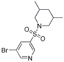 3-broMo-5-(3,5-diMethylpiperidin-1-ylsulfonyl)pyridine CAS#: 1285445-54-6