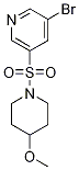 3-broMo-5-(4-Methoxypiperidin-1-ylsulfonyl)pyridine CAS#: 1306664-70-9