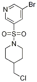 3-broMo-5-(4-(chloroMethyl)piperidin-1-ylsulfonyl)pyridine CAS#: 1284117-78-7