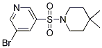 3-broMo-5-(4,4-diMethylpiperidin-1-ylsulfonyl)pyridine CAS#: 1285282-44-1