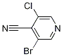 3-broMo-5-chloropyridine-4-carbonitrile CAS#: 1335052-66-8