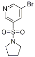 3-broMo-5-(pyrrolidin-1-ylsulfonyl)pyridine CAS#: 1086064-89-2