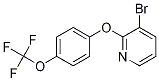 3-bromo-2-(4-(trifluoromethoxy)phenoxy)pyridine CAS#: 1167991-25-4