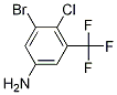 3-bromo-4-chloro-5-(trifluoromethyl)aniline CAS#: 1096698-03-1