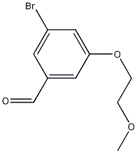 3-bromo-5-(2-methoxyethoxy)benzaldehyde CAS#: 1160184-91-7