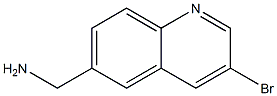 (3-bromoquinolin-6-yl)methanamine CAS#: 1268261-09-1