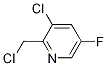 3-chloro-2-(chloroMethyl)-5-fluoropyridine CAS#: 1227563-19-0