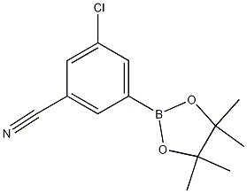 3-chloro-5-(4,4,5,5-tetramethyl-1,3,2-dioxaborolan-2-yl)benzonitrile CAS#: 1212021-11-8