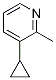 3-cyclopropyl-2-Methylpyridine CAS#: 1346533-28-5