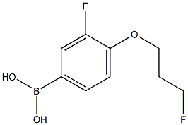 (3-fluoro-4-(3-fluoropropoxy)phenyl)boronic acid CAS#: 1254118-57-4