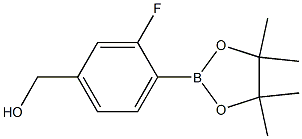 (3-fluoro-4-(4,4,5,5-tetramethyl-1,3,2-dioxaborolan-2-yl)phenyl)methanol CAS#: 1314141-37-1