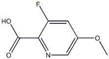 3-fluoro-5-methoxypicolinic acid CAS#: 1227511-52-5