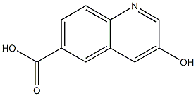 3-hydroxyquinoline-6-carboxylic acid CAS#: 1233244-78-4