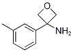 3-(m-Tolyl)oxetan-3-amine CAS#: 1322878-26-1