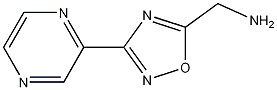 (3-(pyrazin-2-yl)-1,2,4-oxadiazol-5-yl)methanamine CAS#: 1157834-49-5
