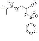 3-(tert-ButyldiMethylsilyloxy)-2-hydroxy-2-O-tosyl-propanenitrile CAS#: 1079950-23-4