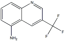 3-(trifluoromethyl)quinolin-5-amine CAS#: 1239462-41-9