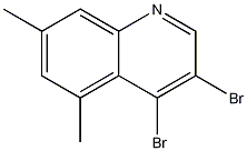 3,4-Dibromo-5,7-dimethylquinoline CAS#: 1210901-34-0
