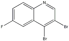 3,4-Dibromo-6-fluoroquinoline CAS#: 1210246-58-4