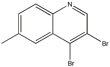 3,4-Dibromo-6-methylquinoline CAS#: 1211708-14-3