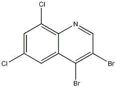 3,4-Dibromo-6,8-dichloroquinoline CAS#: 1210404-05-9