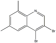 3,4-Dibromo-6,8-dimethylquinoline CAS#: 1210957-86-0