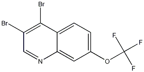3,4-Dibromo-7-trifluoromethoxyquinoline CAS#: 1210031-89-2