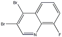 3,4-Dibromo-8-fluoroquinoline CAS#: 1211834-46-6