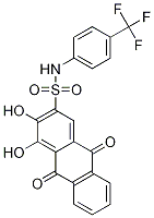 3,4-Dihydroxy-9,10-dioxo-N-(4-(trifluoroMethyl)phenyl)-9,10-dihydroanthracene-2-sulfonaMide CAS#: 1313738-90-7