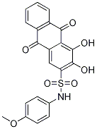 3,4-Dihydroxy-N-(4-Methoxyphenyl)-9,10-dioxo-9,10-dihydroanthracene-2-sulfonaMide CAS#: 1313738-89-4