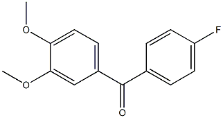 3,4-diMethoxy-4'-Fluorobenzophenone CAS#: 71186-85-1