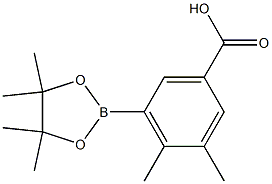 3,4-diMethyl-5-(4,4,5,5-tetraMethyl-1,3,2-dioxaborolan-2-yl)benzoic acid CAS#: 1268350-47-5