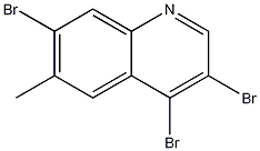 3,4,7-Tribromo-6-methylquinoline CAS#: 1210617-95-0