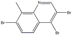 3,4,7-Tribromo-8-methylquinoline CAS#: 1211295-94-1